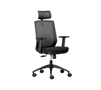 Cadeira Mesh High Exec 5niveis Bifma Bk